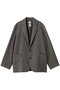 Habana Single Jacket アナザーオフィス/ANOTHER OFFICE KHAKI BROWN