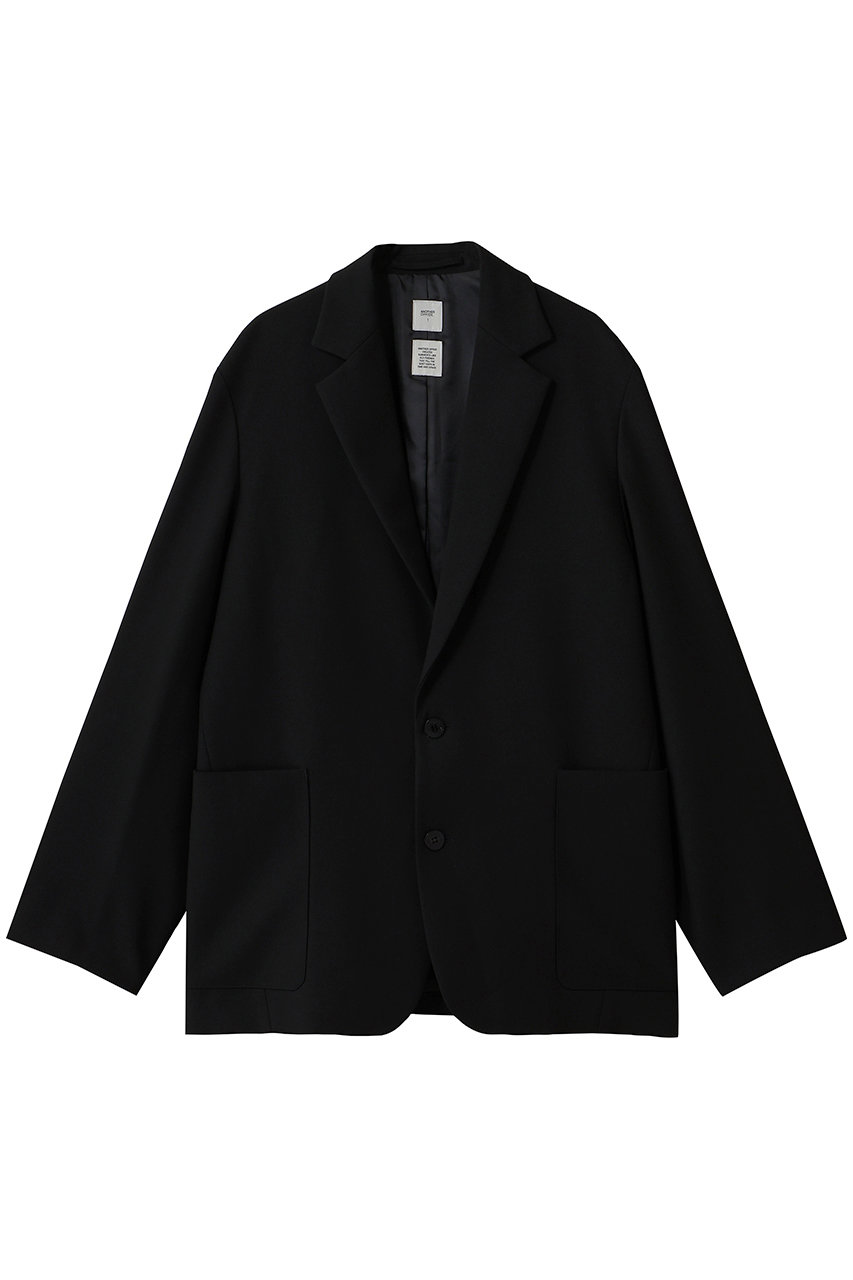 アナザーオフィス/ANOTHER OFFICEのHabana Single Jacket(BLACK/AOFFJK101)