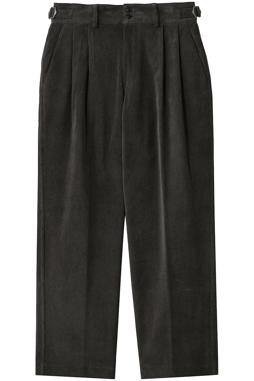 アナザーオフィス/ANOTHER OFFICEのSantiago Officer Corduroy Pants(GRAPHITE/AOFWPT001)