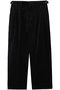 Santiago Officer Corduroy Pants アナザーオフィス/ANOTHER OFFICE BLACK
