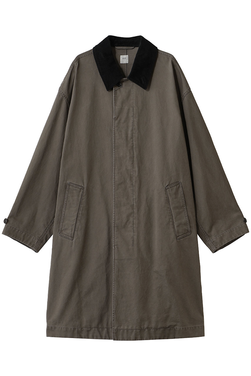 ANOTHER OFFICE Bonjour Mac Coat (GRAY MOCHA, 1) アナザーオフィス ELLE SHOP