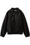 Huge Lambskin Blouson アナザーオフィス/ANOTHER OFFICE BLACK