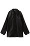 Leather Car Coat アナザーオフィス/ANOTHER OFFICE BLACK