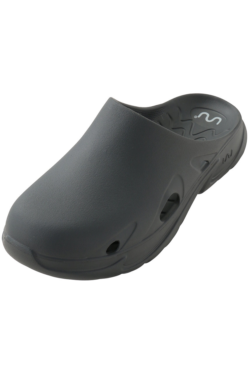 ダブリュー/doubleuの【UNISEX】ROMA MULE リカバリーサンダル(CHARCOAL/ROMA MULE)