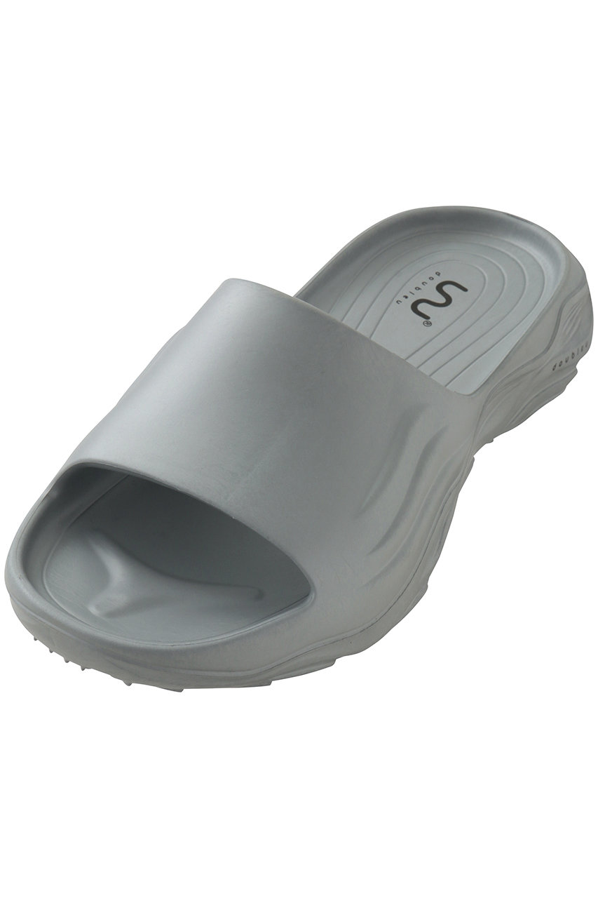 ダブリュー/doubleuの【UNISEX】ULTRA SPORTY SLIDE   リカバリーサンダル(SILVER/ULTRA SPORTY SLIDE)