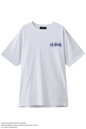 ユーミュージック/U/MUSICの【UNISEX】Def Leppard Bulldog Union Jack SS Tシャツ(110100/110102)