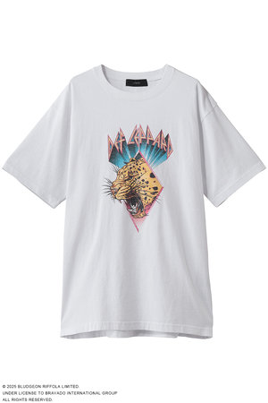 ユーミュージック/U/MUSICの【UNISEX】Def Leppard Leopard SS Tシャツ(110100/110102)