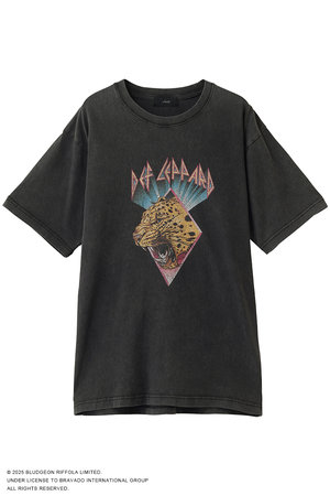 ユーミュージック/U/MUSICの【UNISEX】Def Leppard Leopard SS Tシャツ(110100/110102)