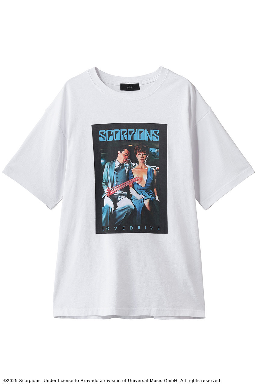ユーミュージック/U/MUSICの【UNISEX】Scorpions Love Drive SS Tシャツ(ホワイト/UIZZ-21717)