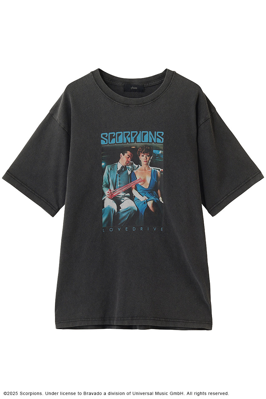 ユーミュージック/U/MUSICの【UNISEX】Scorpions Love Drive SS Tシャツ(ブラック/UIZZ-21717)