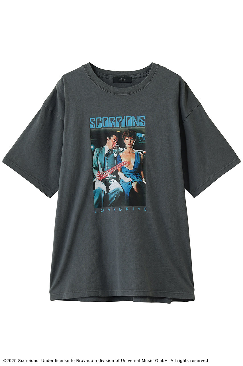 ユーミュージック/U/MUSICの【UNISEX】Scorpions Love Drive SS Tシャツ(チャコール/UIZZ-21717)