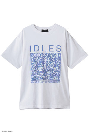 ユーミュージック/U/MUSICの【UNISEX】Idles Resistance Box Print SS Tシャツ(110100/110102)