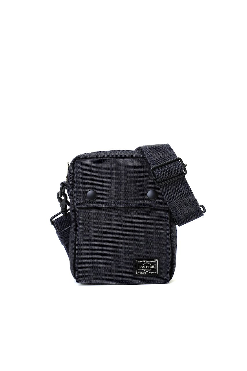 ポーター/ピー・オー・ティー・アール/PORTER/POTRの【PORTER】SMOKY/スモーキー バーティカルショルダーバッグ(ネイビー/592-27532)