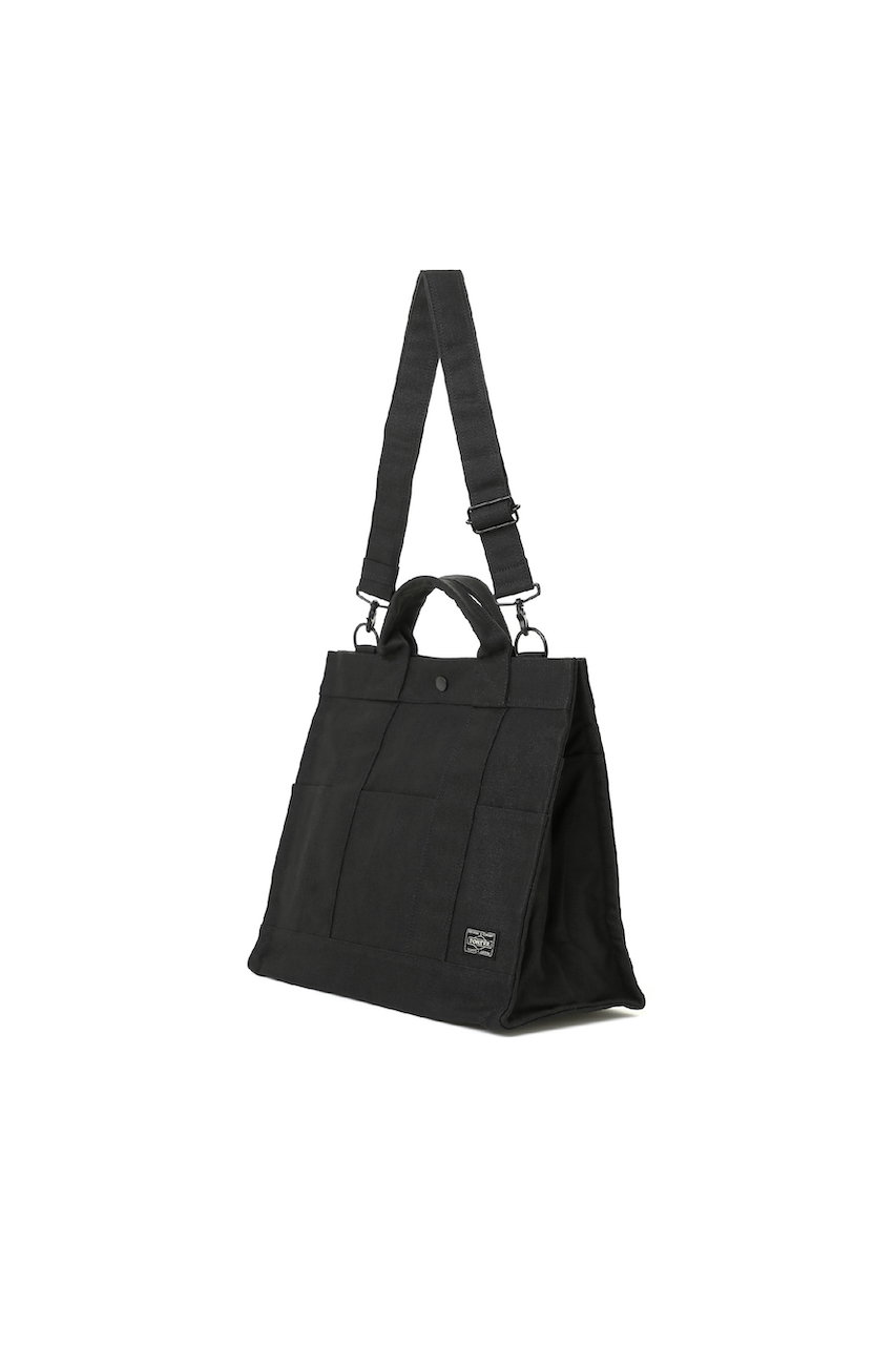 PORTER ポーター SMOKY スモーキー トートバッグ ブラック 黒 PORTER/POTR(ポーター/ピー・オー・ティー・アール)｜【PORTER】SMOKY