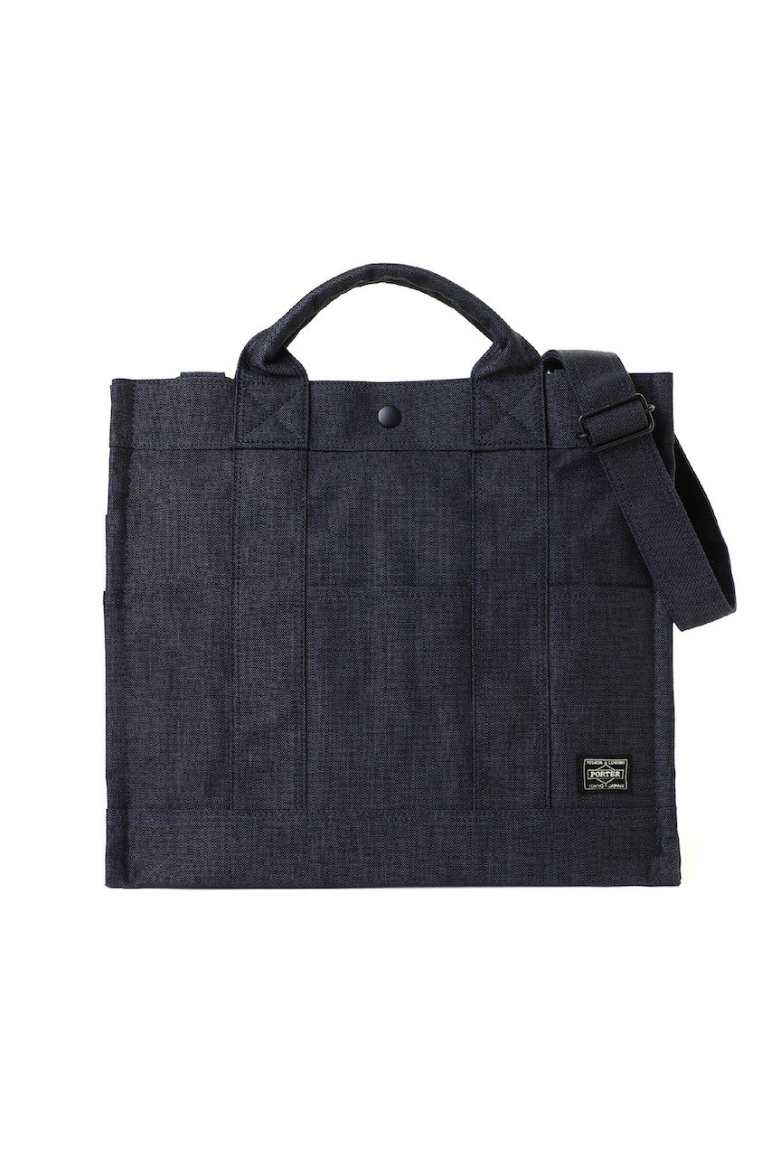 ポーター/ピー・オー・ティー・アール/PORTER/POTRの【4/16 11:00販売開始】【PORTER】SMOKY/スモーキー 2WAYトートバッグ(ネイビー/592-27627)