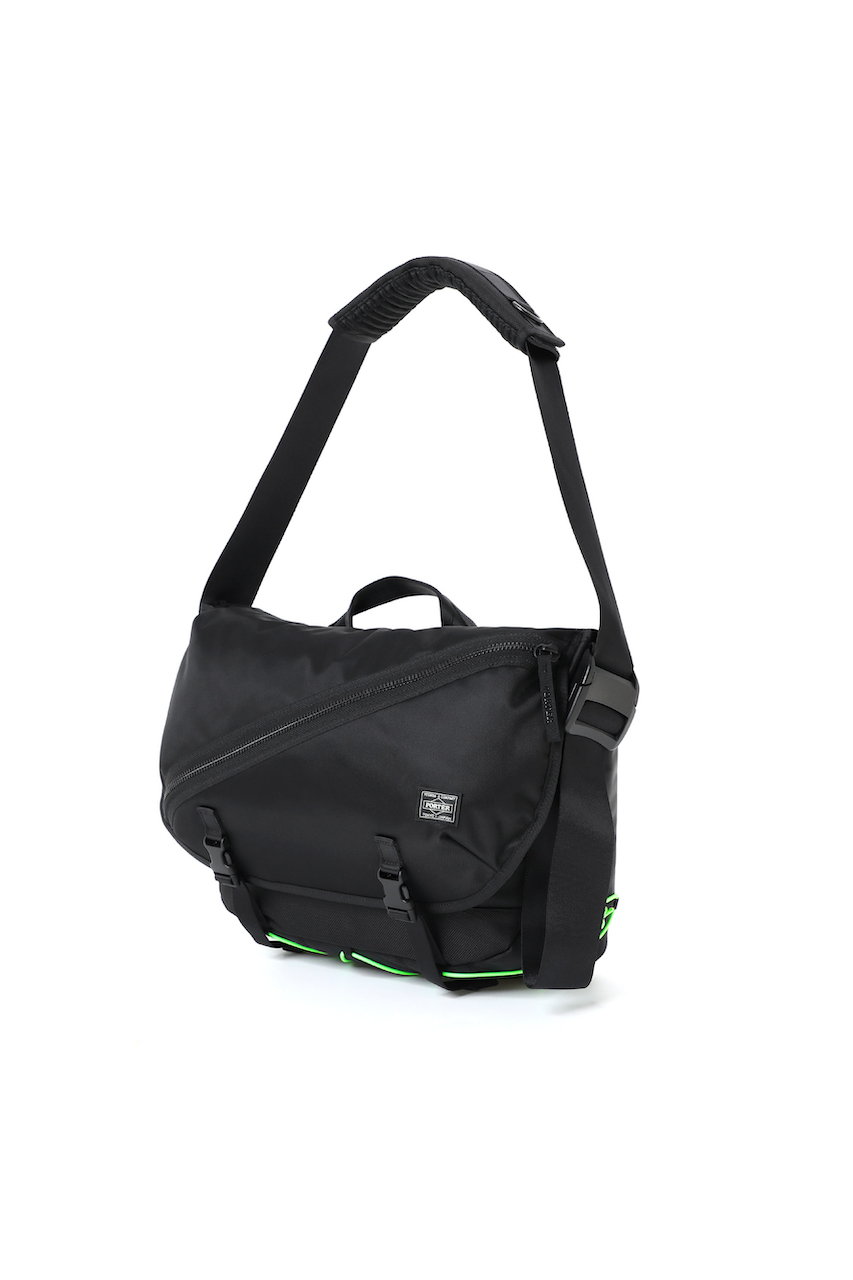 PORTERシングスメッセンジャーバッグ ブラック　美品 PORTER/POTR(ポーター/ピー・オー・ティー・アール)｜【PORTER】THINGS
