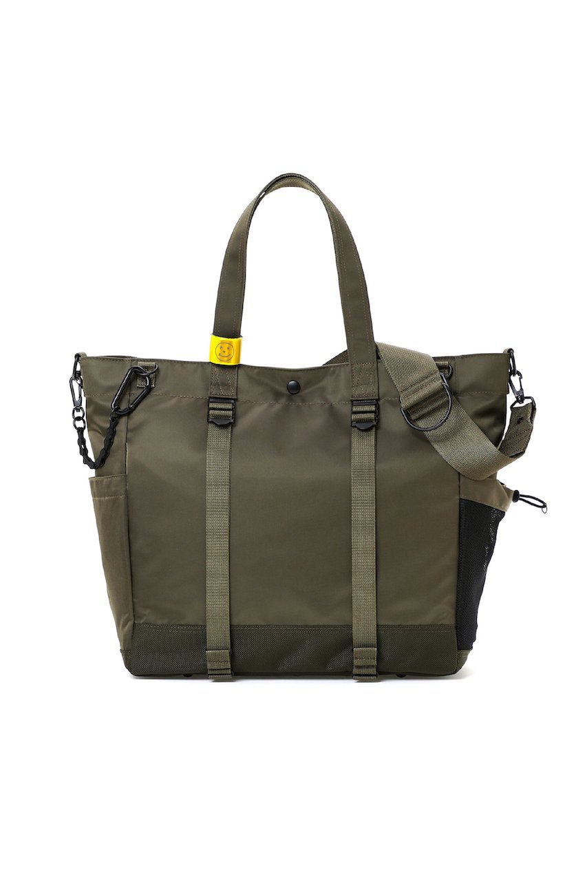 ポーター/ピー・オー・ティー・アール/PORTER/POTRの【POTR】RIDE/ライド 2WAY トートバッグ(L)(オリーブグリーン/997-17077)