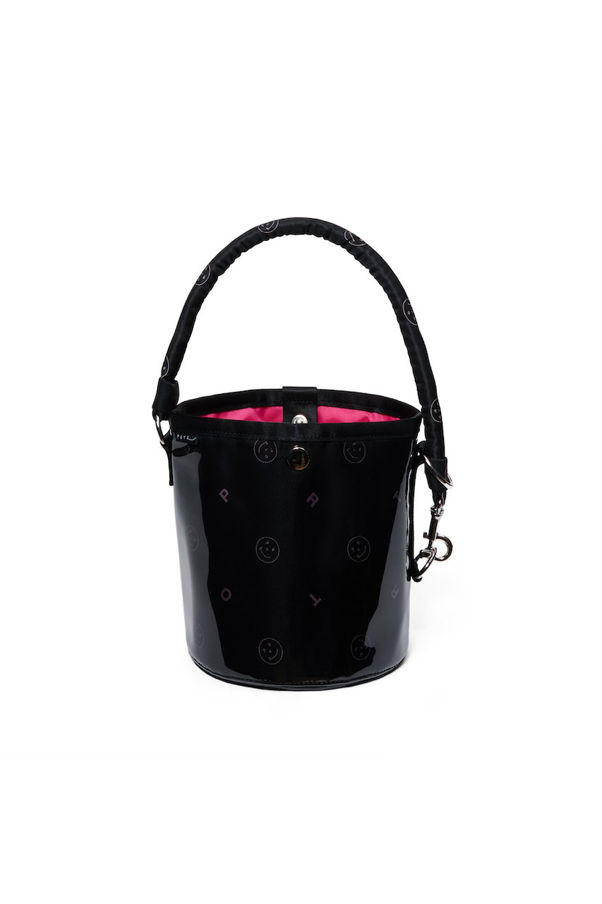 ポーター/ピー・オー・ティー・アール/PORTER/POTRの【4/16 11:00販売開始】【POTR】GLOSS/グロス バケットバッグ(ブラック/ピンク/993-15206)