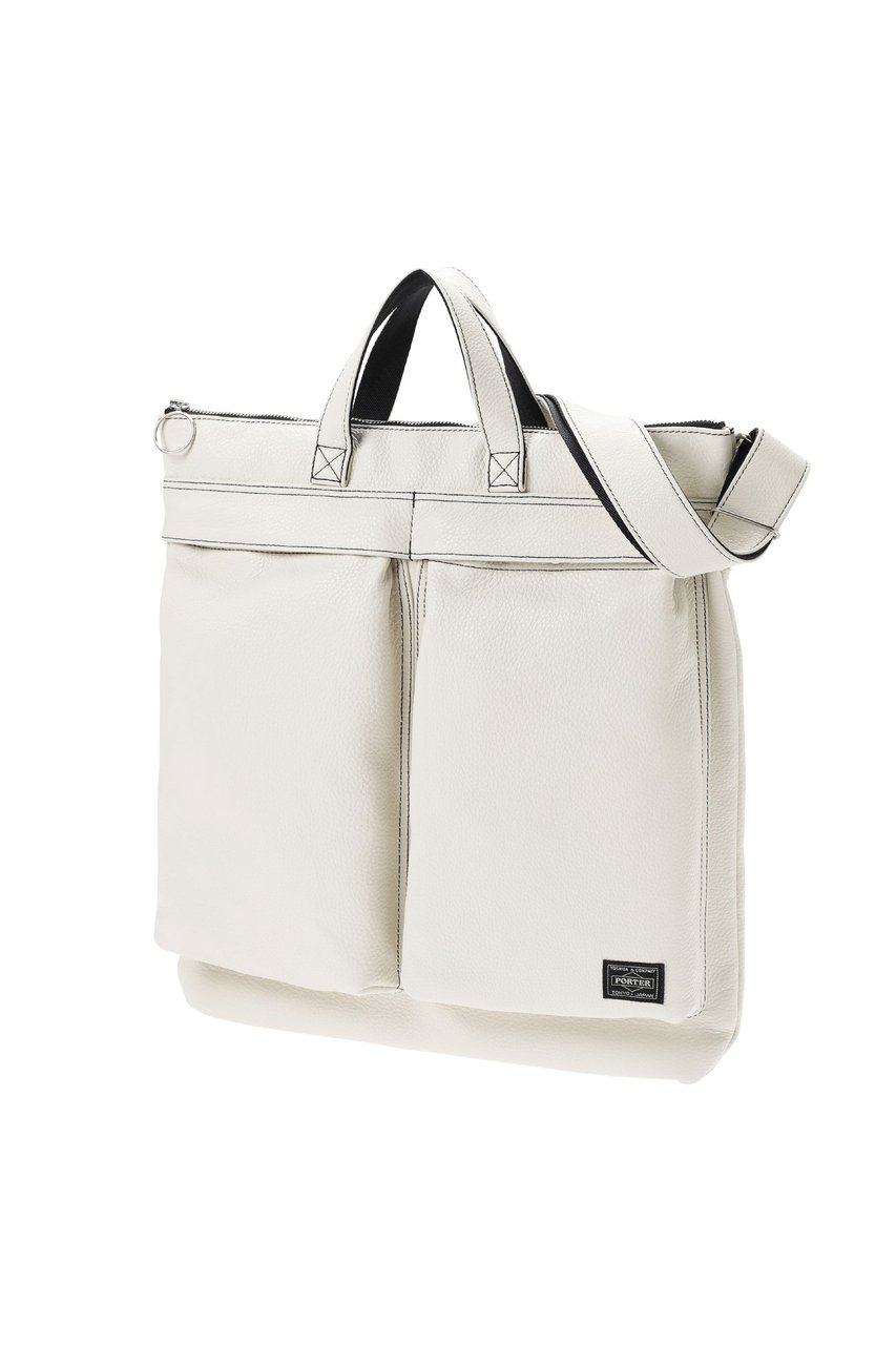 ポーター/ピー・オー・ティー・アール/PORTER/POTRの【4/29 10:00販売開始】【PORTER】STYLE/スタイル ヘルメットバッグ(L)(ホワイト/262-27820)