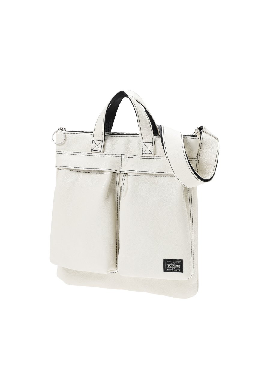 ポーター/ピー・オー・ティー・アール/PORTER/POTRの【4/29 10:00販売開始】【PORTER】STYLE/スタイル ヘルメットバッグ(S)(ホワイト/262-27821)