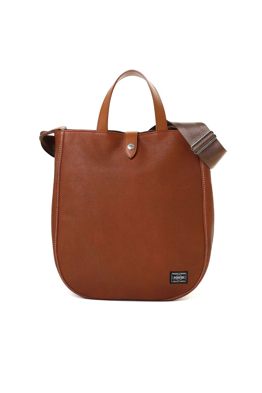ポーター/ピー・オー・ティー・アール/PORTER/POTRの【PORTER】CISCO/シスコ 2WAYトートバッグ(ブラウン/120-03305)