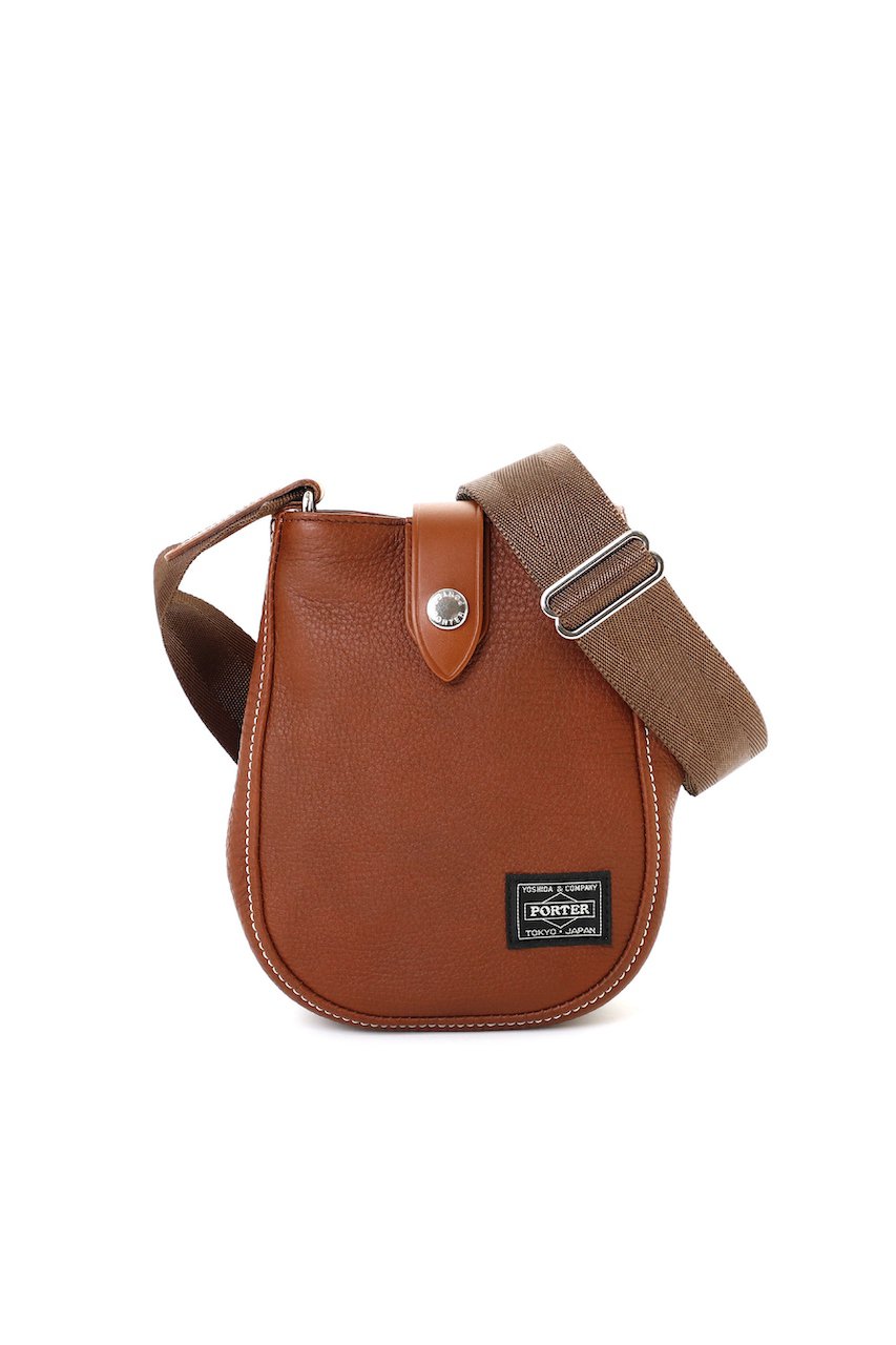 ポーター/ピー・オー・ティー・アール/PORTER/POTRの【PORTER】CISCO/シスコ ショルダーバッグ(S)(ブラウン/120-03308)