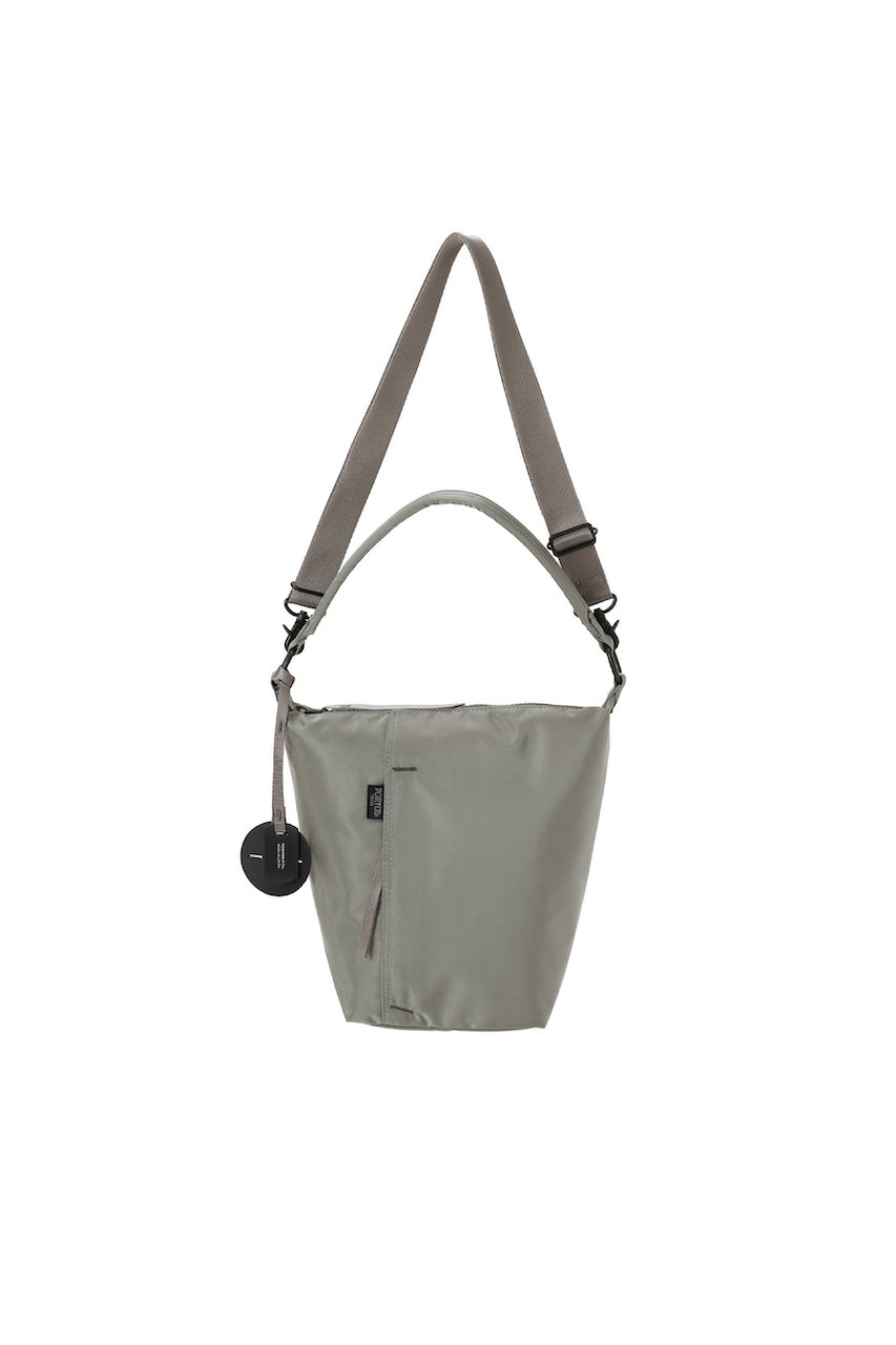 ポーター/ピー・オー・ティー・アール/PORTER/POTRの【PORTER】SHELL/シェル 2WAYショルダーバッグ(L)(カーキグレー/679-36802)