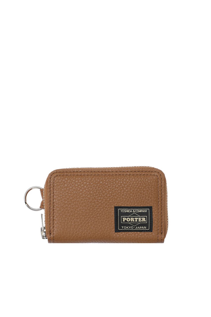ポーター/ピー・オー・ティー・アール/PORTER/POTRの【PORTER】CALM/コインケース(キャメル/041-03125)