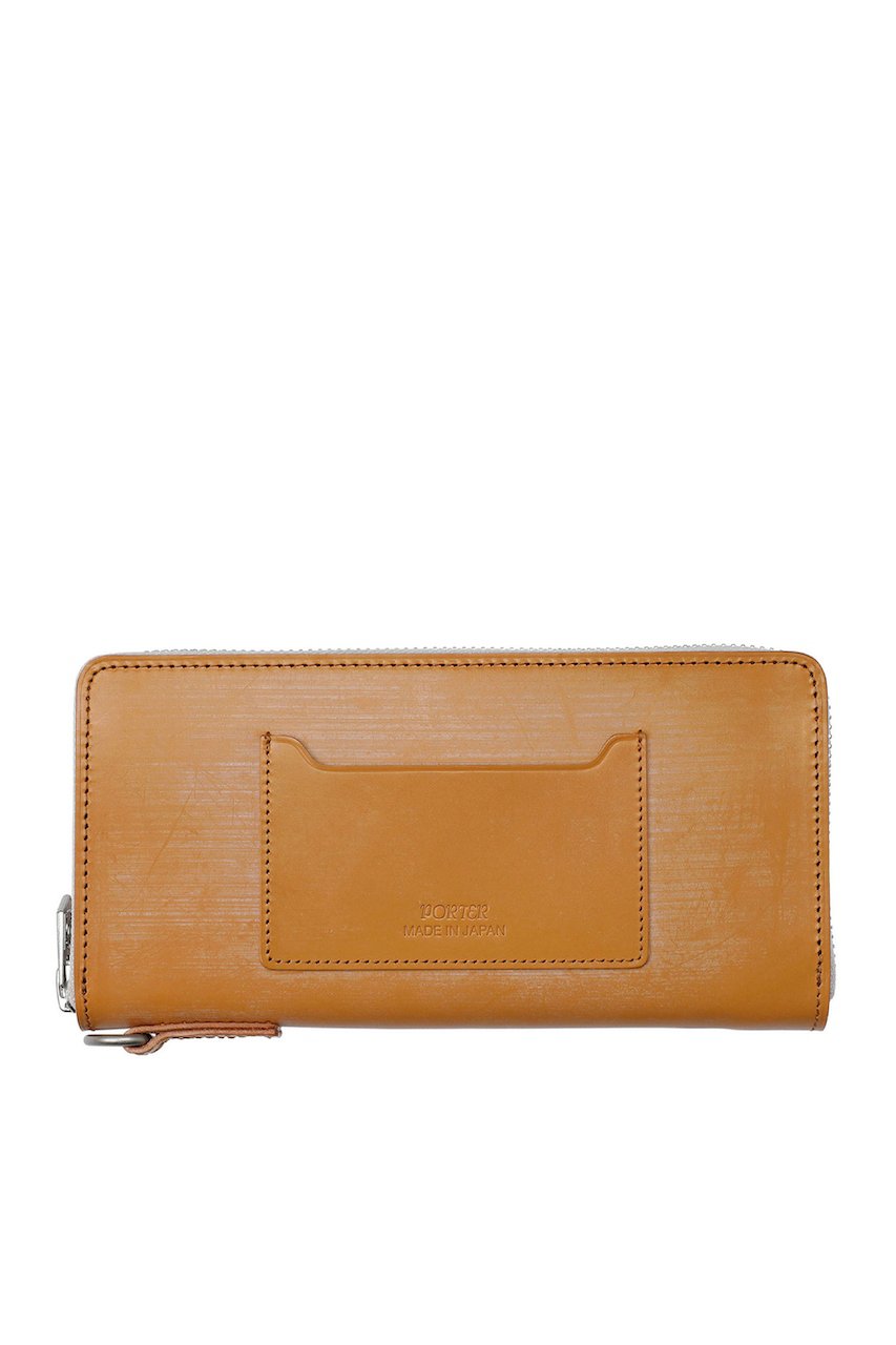 ポーター/ピー・オー・ティー・アール/PORTER/POTRの【PORTER】DUKE/ロングウォレット(キャメル/149-03128)