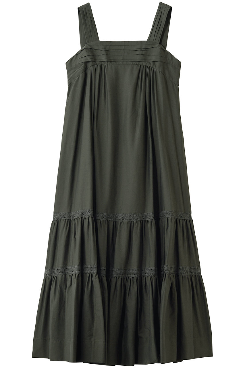 アンビラン/unbilancのカリーナブリルワンピース(カーキ/B5062AFA011)