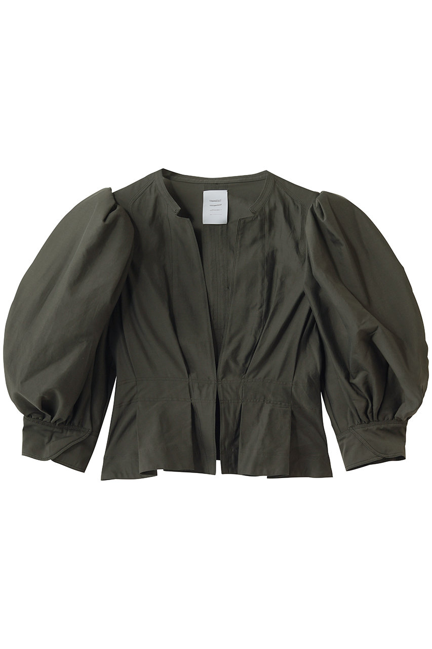 アンビラン/unbilancのカリーナブリルブラウス(カーキ/B5062AFB010)