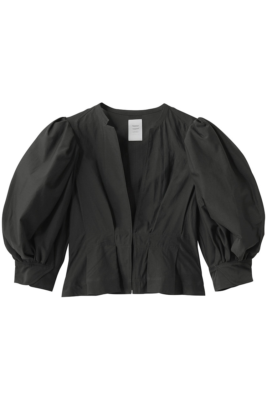 アンビラン/unbilancのカリーナブリルブラウス(ブラック/B5062AFB010)