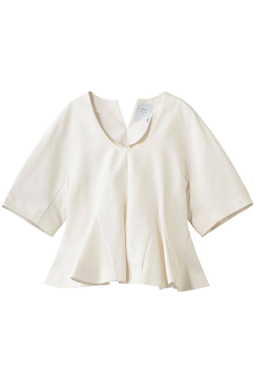 アンビラン/unbilancのホワイトダリアブラウス(オフホワイト/B5062AFB014)