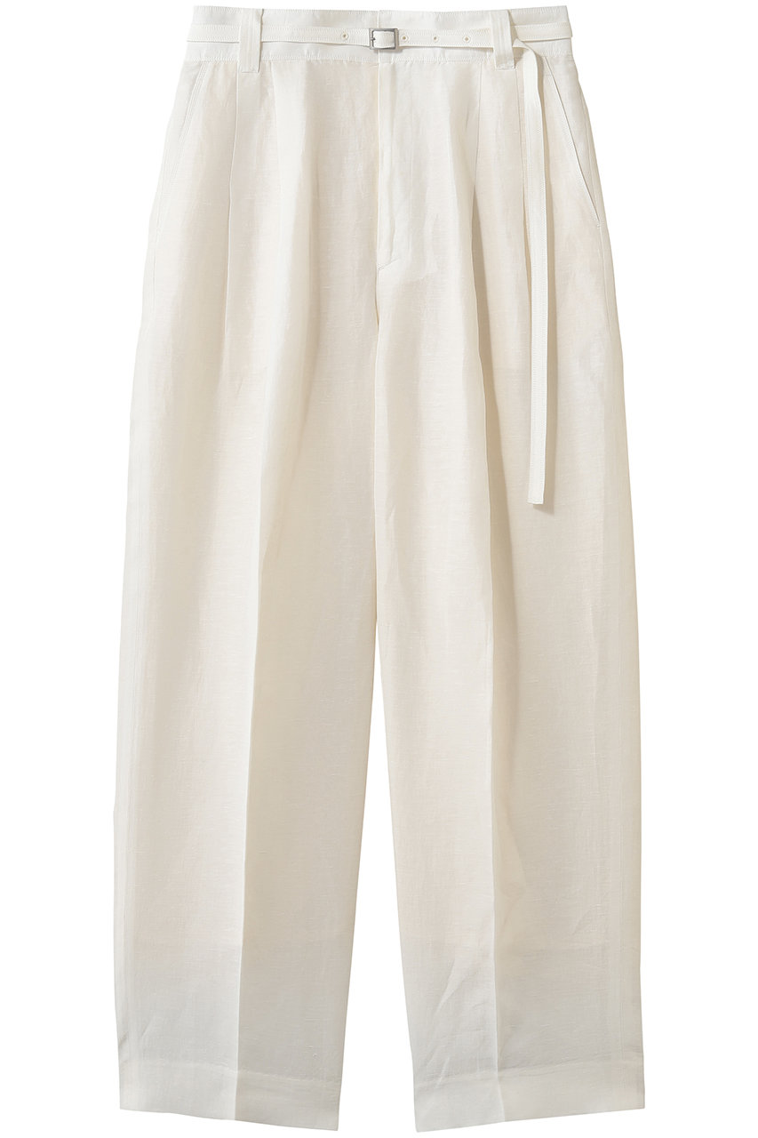 アンビラン/unbilancのフォードワイドパンツ(オフホワイト/B5062AFP021)