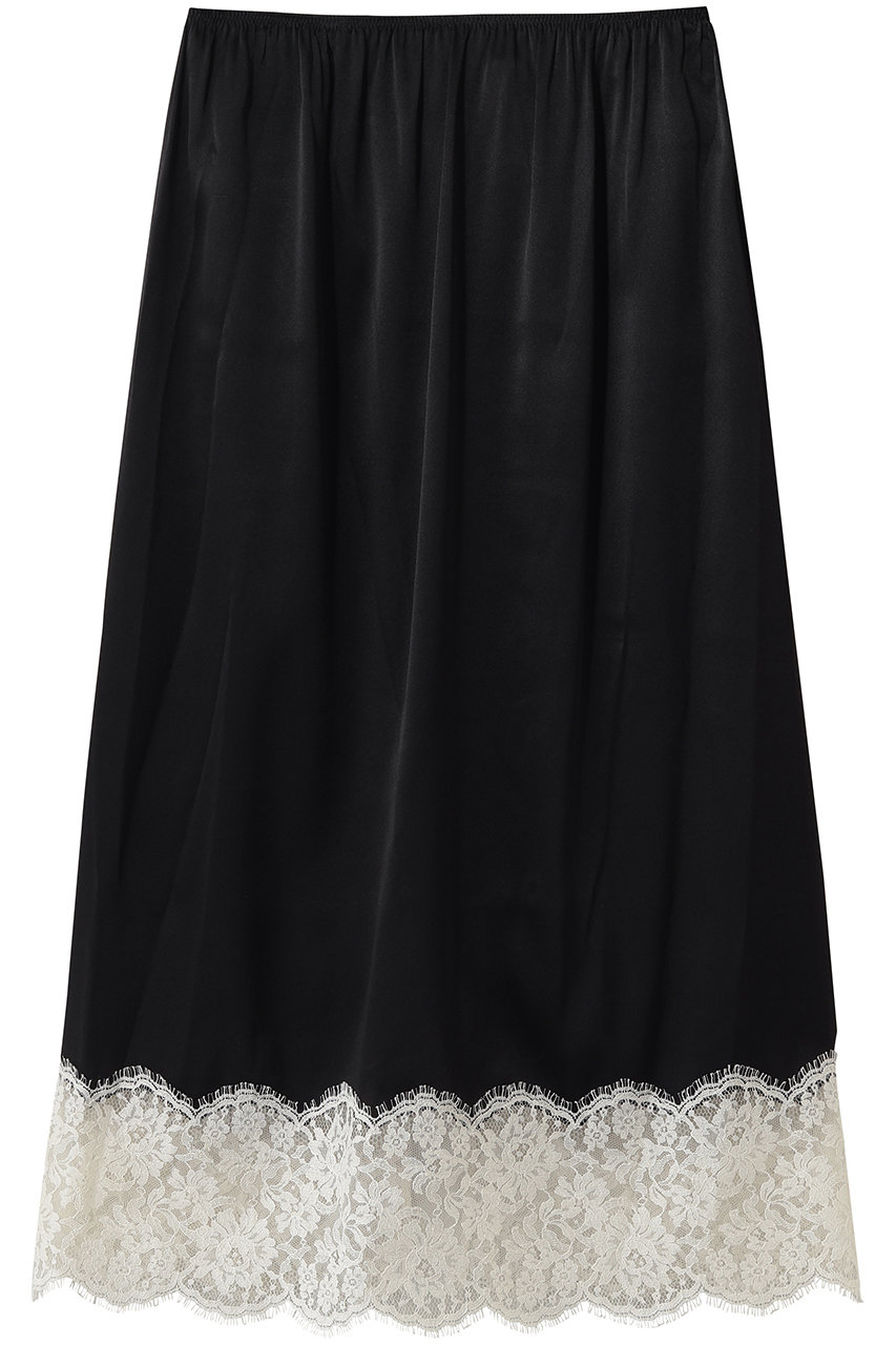 アンビラン/unbilancのストークランジェリースカート(ブラック系/B5062AFS023)