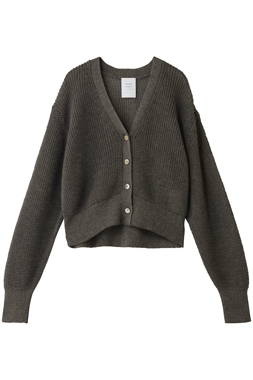 アンビラン/unbilancのラミールカーディガン(ブロンズ/B5062AKD029)