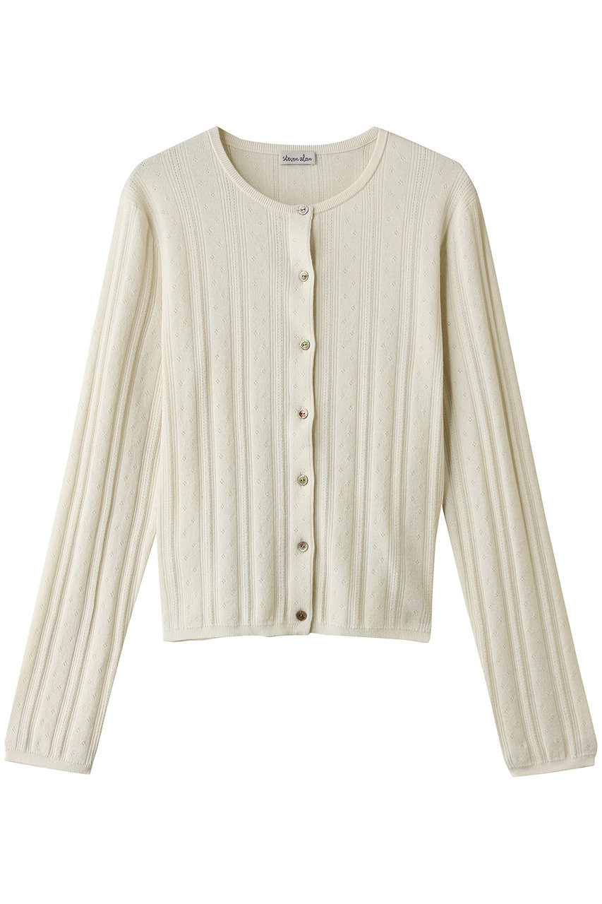 アイレット カーディガン