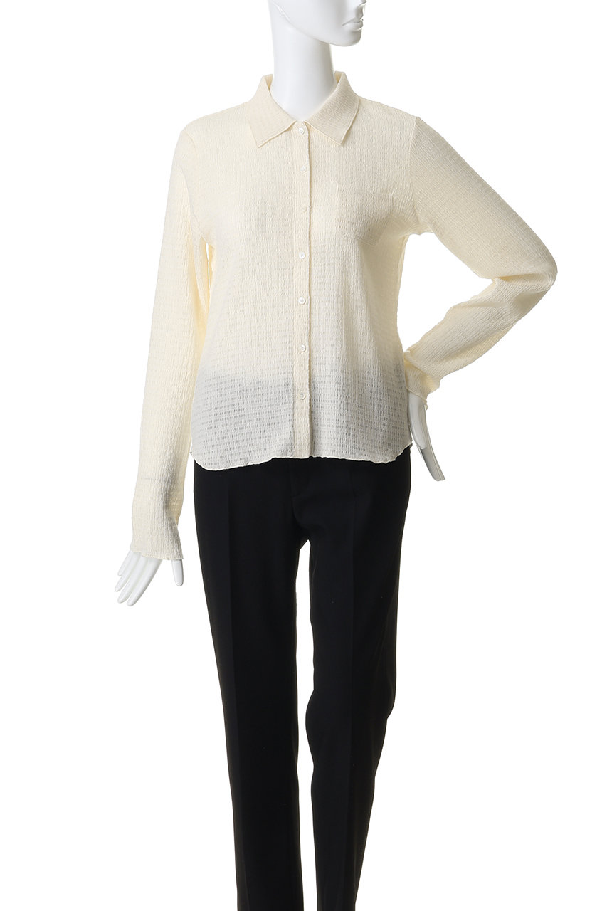 Steven Alan(スティーブン アラン)｜クレープ シャツ カーディガン