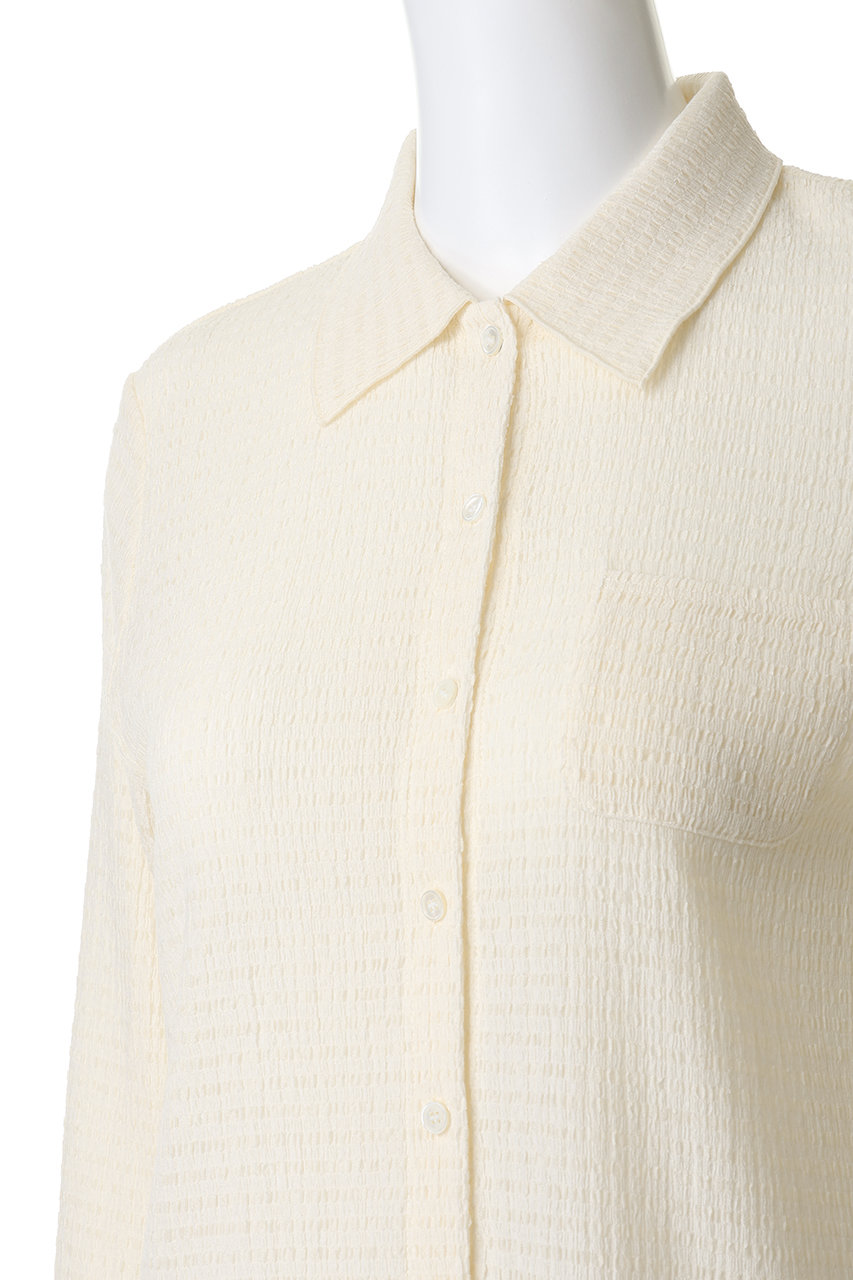 Steven Alan(スティーブン アラン)｜クレープ シャツ カーディガン