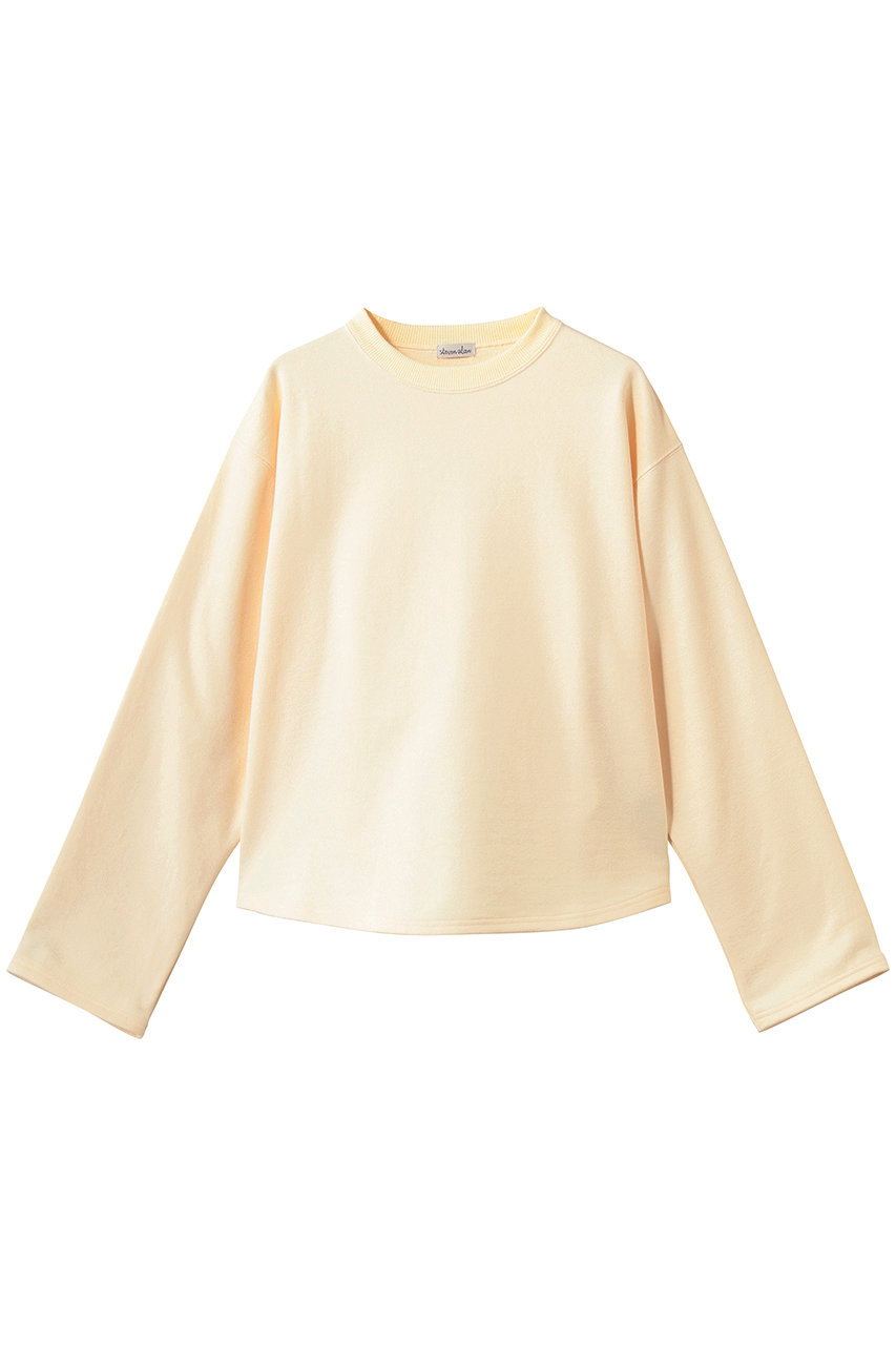 スティーブン アラン/Steven Alanのコットン スウェット プルオーバー(オフホワイト/8212-2-000017)