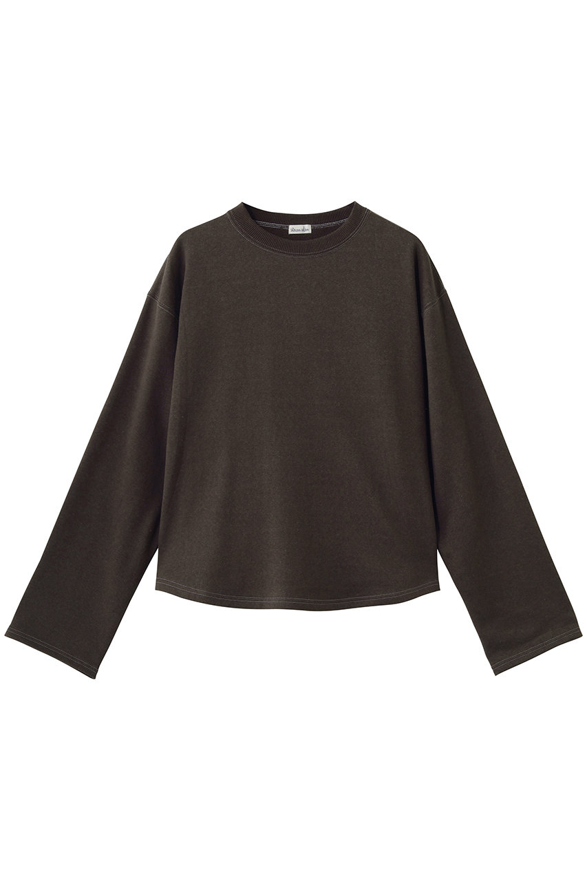 スティーブン アラン/Steven Alanのコットン スウェット プルオーバー(ダークブラウン/8212-2-000017)