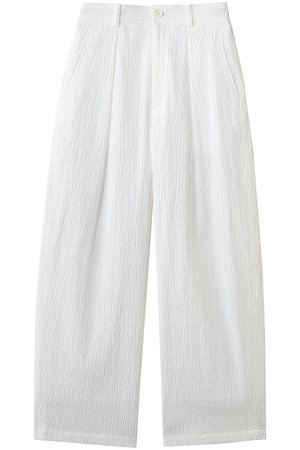 スティーブン アラン/Steven Alanのリップル コットン タック トラウザーズ(110600/110601)