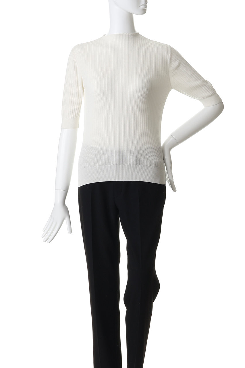 Steven Alan(スティーブン アラン)｜ボトルネック ハーフスリーブ 