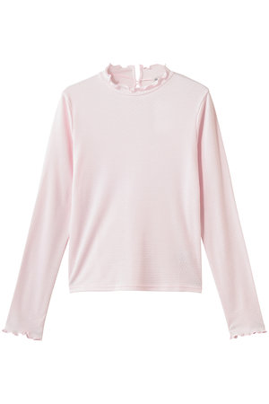 スティーブン アラン/Steven Alanのドット リブ フリル プルオーバー(110300/110301)