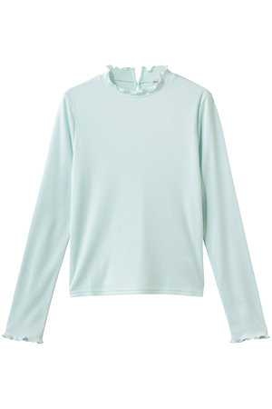 スティーブン アラン/Steven Alanのドット リブ フリル プルオーバー(110300/110301)