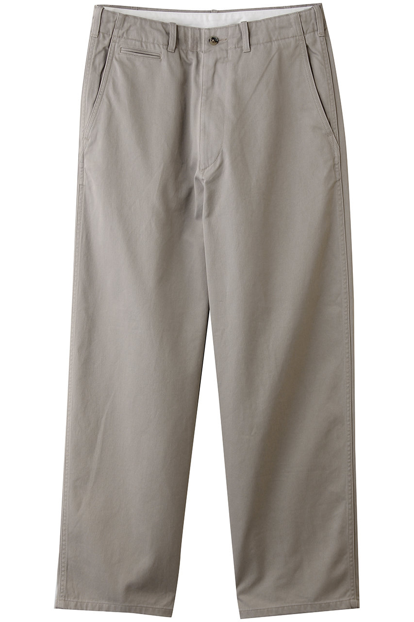 スティーブン アラン/Steven Alanの【MEN】ウエポン ニドム アーミー ノープリーツ トラウザーズ(ナチュラル/8114-1-862687)