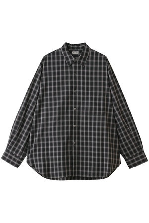 スティーブン アラン/Steven Alanの【MEN】C/L/S オンブレー チェック レギュラーカラー シャツ LOOSE(110400/110403)