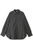 【MEN】C/L/S オンブレー チェック レギュラーカラー シャツ LOOSE