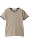 リンガーTシャツ スティーブン アラン/Steven Alan ベージュ