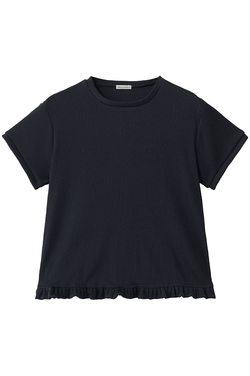 スティーブン アラン/Steven Alanのフリル Tシャツ(ネイビー/8217-2-000019)